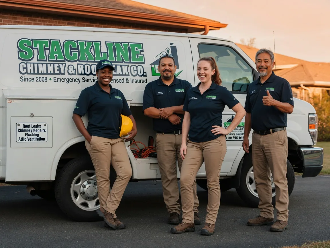 Chimney flashing repair company in Port Washington, OH
